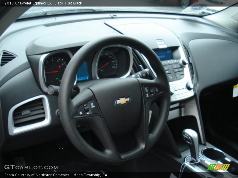 Black / Jet Black 2013 Chevrolet Equinox LS