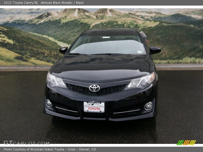 Attitude Black Metallic / Black 2012 Toyota Camry SE