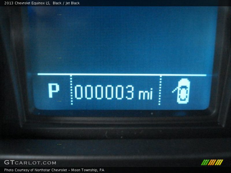 Black / Jet Black 2013 Chevrolet Equinox LS