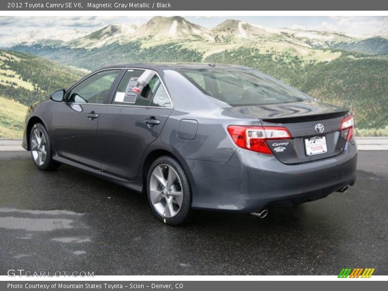 Magnetic Gray Metallic / Black 2012 Toyota Camry SE V6