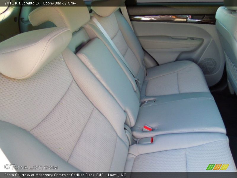 Ebony Black / Gray 2011 Kia Sorento LX