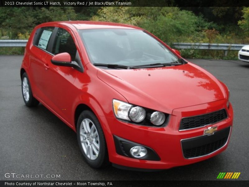 Front 3/4 View of 2013 Sonic LT Hatch