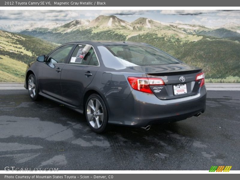 Magnetic Gray Metallic / Black 2012 Toyota Camry SE V6