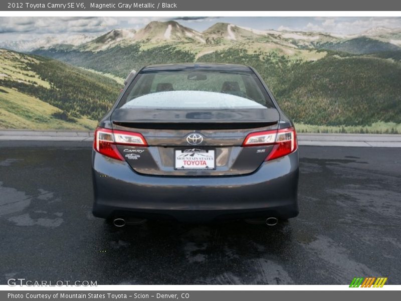 Magnetic Gray Metallic / Black 2012 Toyota Camry SE V6