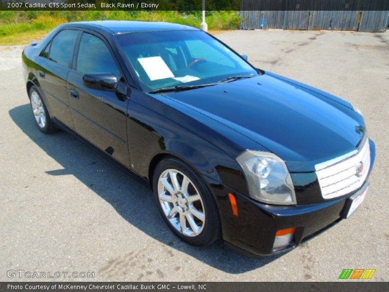 Black Raven / Ebony 2007 Cadillac CTS Sport Sedan