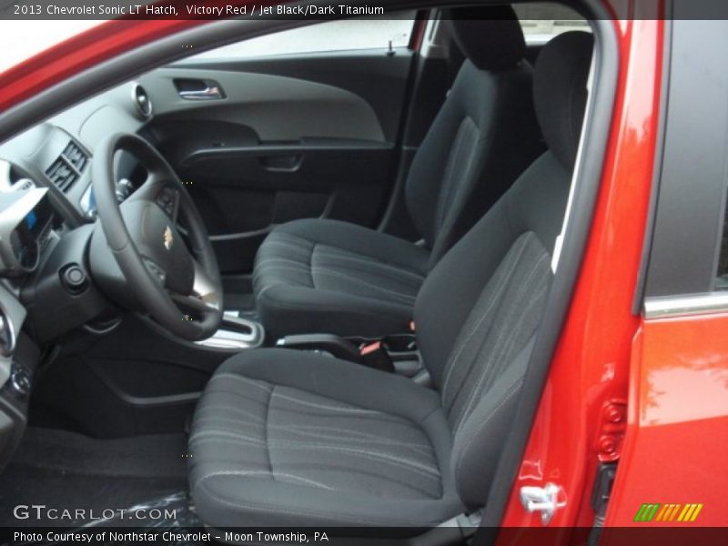 Front Seat of 2013 Sonic LT Hatch