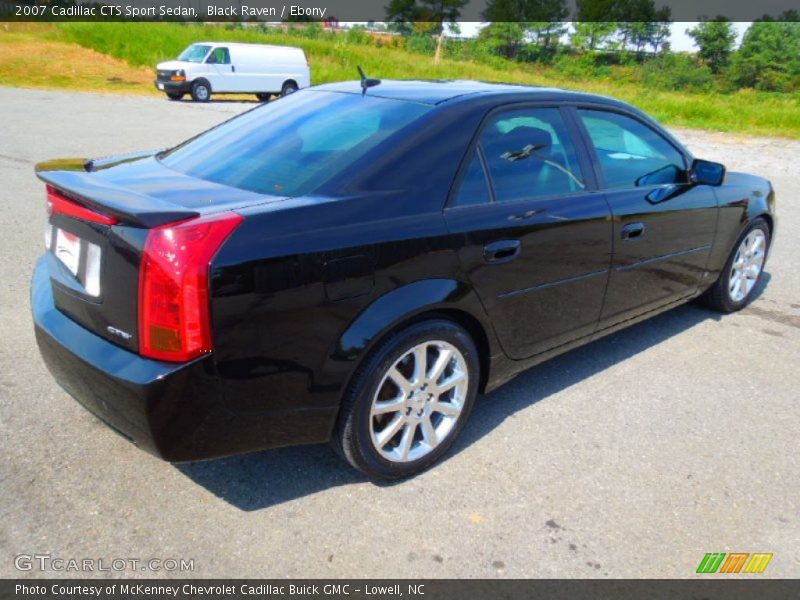 Black Raven / Ebony 2007 Cadillac CTS Sport Sedan