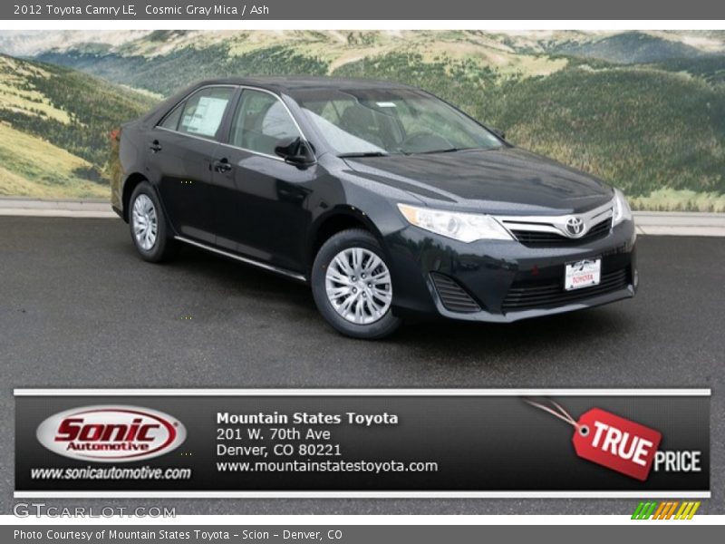 Cosmic Gray Mica / Ash 2012 Toyota Camry LE