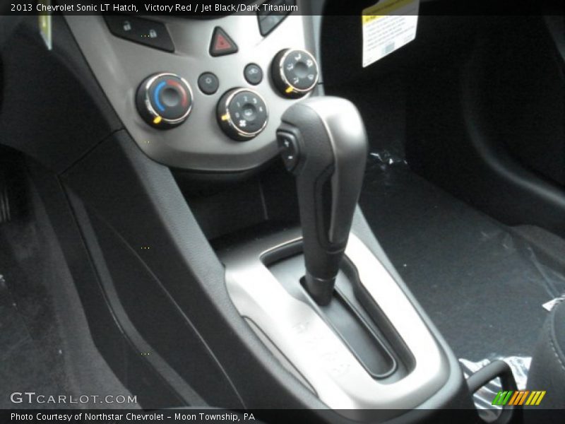  2013 Sonic LT Hatch 6 Speed Automatic Shifter