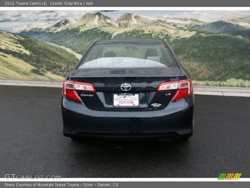 Cosmic Gray Mica / Ash 2012 Toyota Camry LE