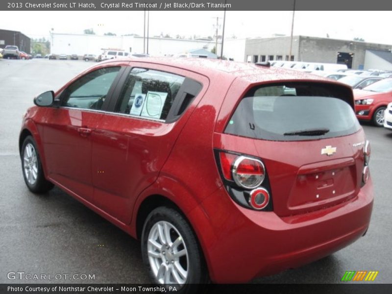  2013 Sonic LT Hatch Crystal Red Tintcoat