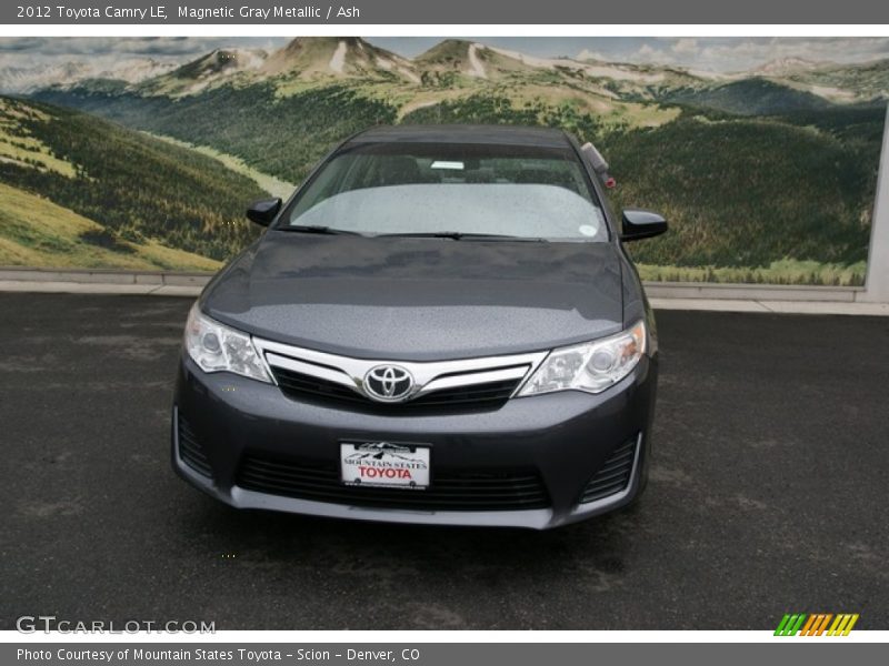 Magnetic Gray Metallic / Ash 2012 Toyota Camry LE