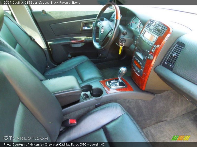  2007 CTS Sport Sedan Ebony Interior
