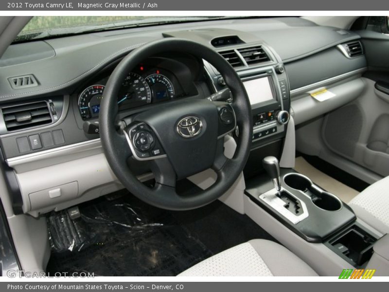 Magnetic Gray Metallic / Ash 2012 Toyota Camry LE
