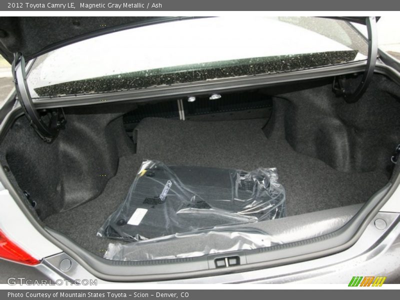 Magnetic Gray Metallic / Ash 2012 Toyota Camry LE