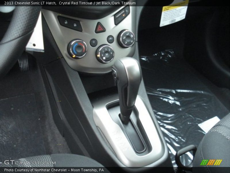  2013 Sonic LT Hatch 6 Speed Automatic Shifter