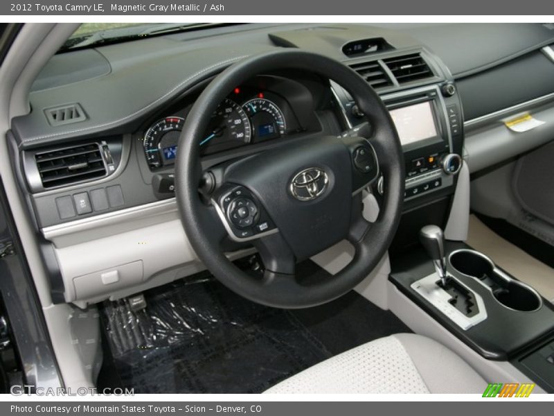 Magnetic Gray Metallic / Ash 2012 Toyota Camry LE