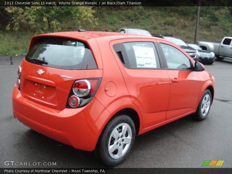  2013 Sonic LS Hatch Inferno Orange Metallic