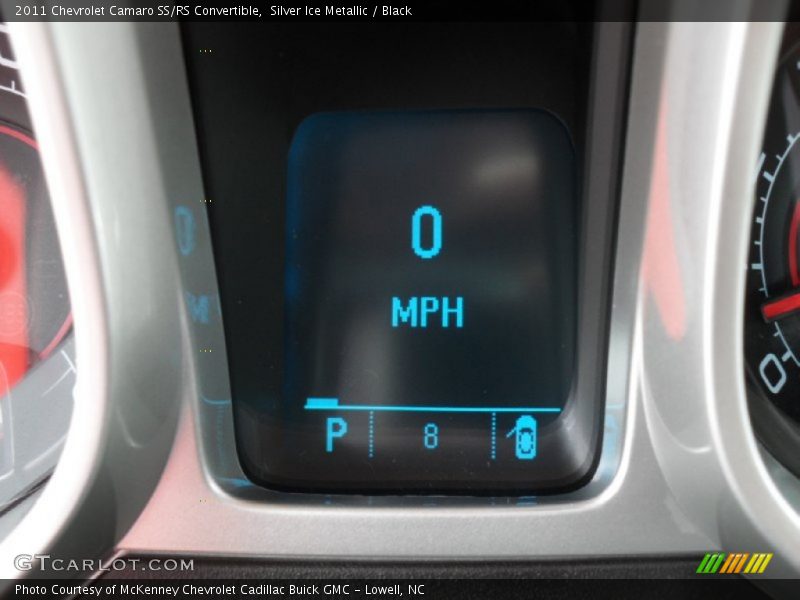 Silver Ice Metallic / Black 2011 Chevrolet Camaro SS/RS Convertible