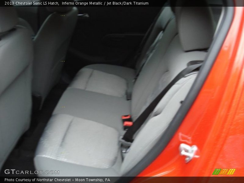 Rear Seat of 2013 Sonic LS Hatch
