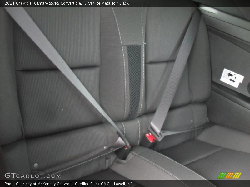 Silver Ice Metallic / Black 2011 Chevrolet Camaro SS/RS Convertible