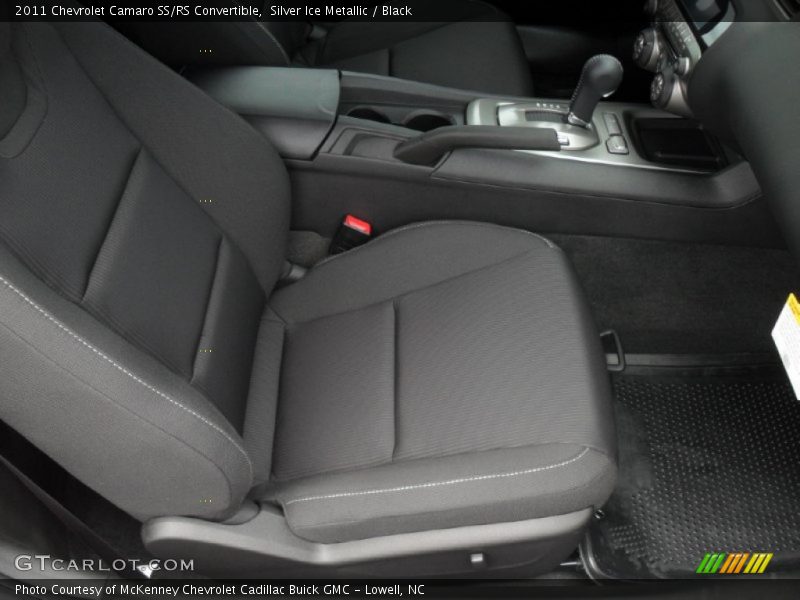 Silver Ice Metallic / Black 2011 Chevrolet Camaro SS/RS Convertible