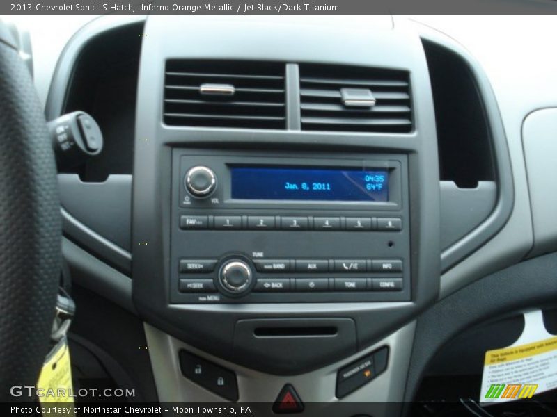 Audio System of 2013 Sonic LS Hatch