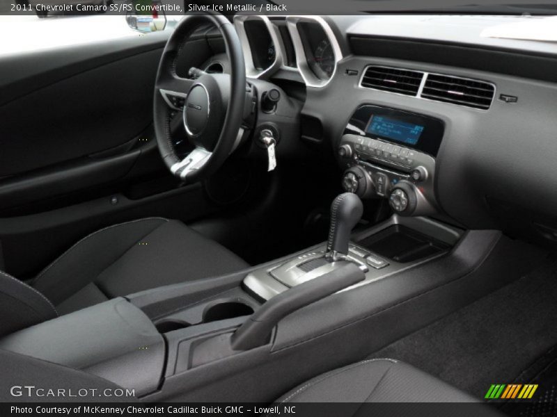 Silver Ice Metallic / Black 2011 Chevrolet Camaro SS/RS Convertible
