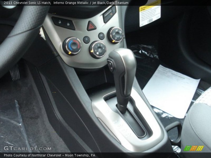  2013 Sonic LS Hatch 6 Speed Automatic Shifter