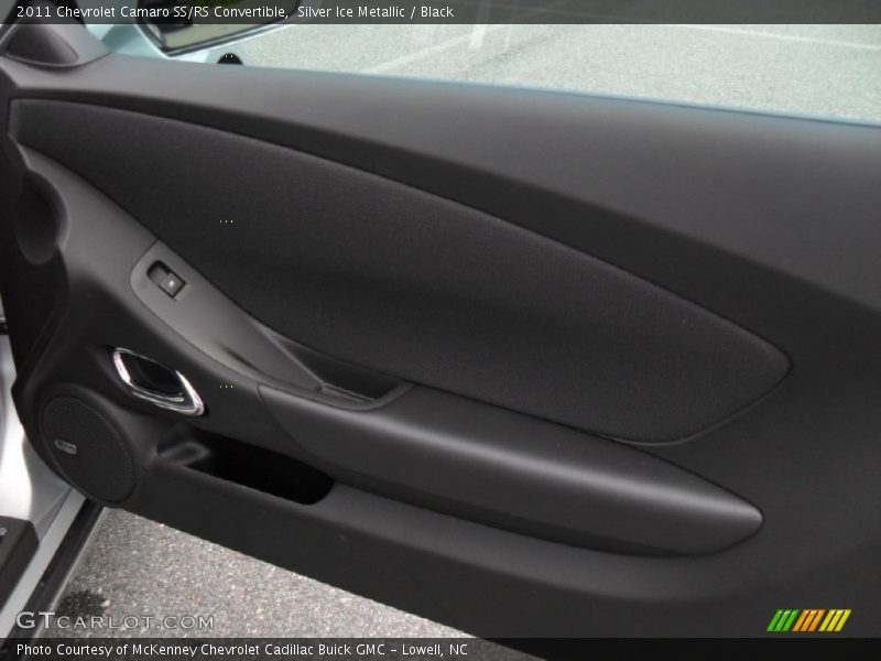 Silver Ice Metallic / Black 2011 Chevrolet Camaro SS/RS Convertible