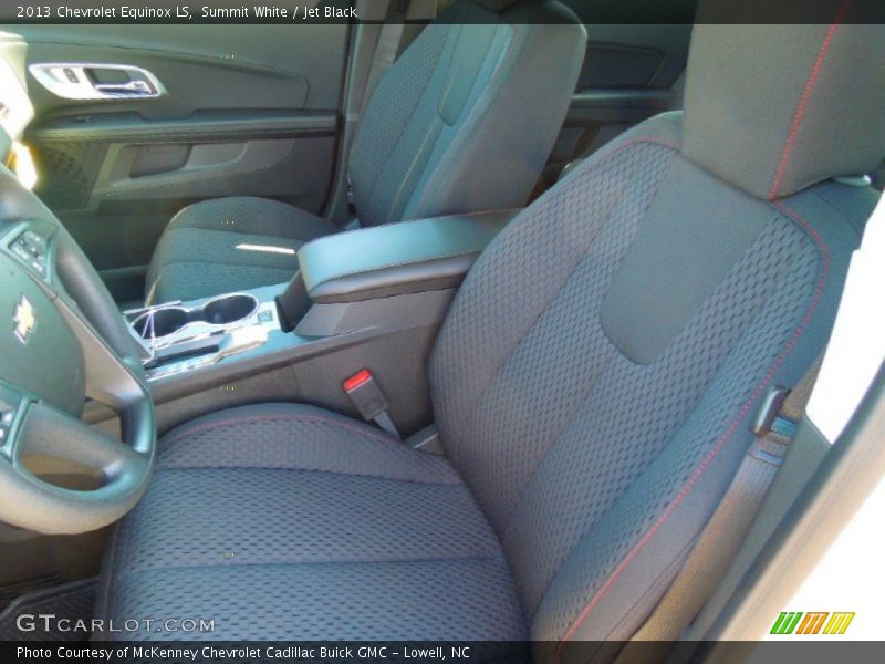 Summit White / Jet Black 2013 Chevrolet Equinox LS