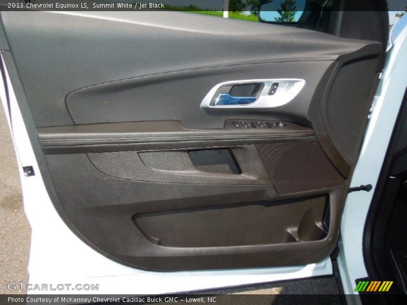 Summit White / Jet Black 2013 Chevrolet Equinox LS