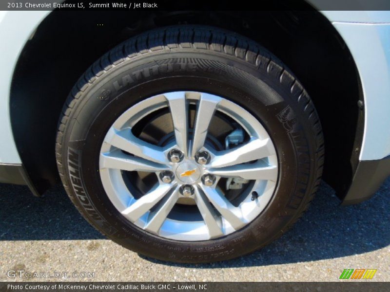 Summit White / Jet Black 2013 Chevrolet Equinox LS