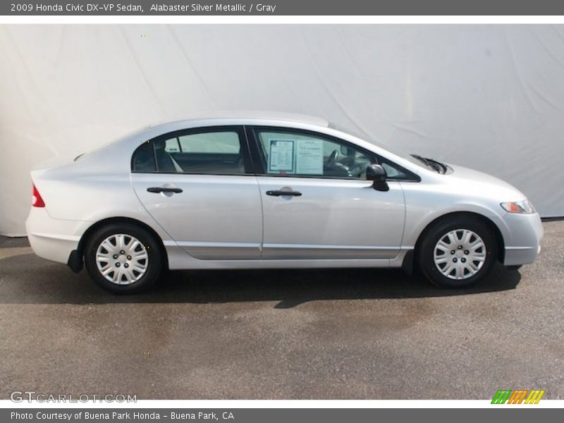  2009 Civic DX-VP Sedan Alabaster Silver Metallic
