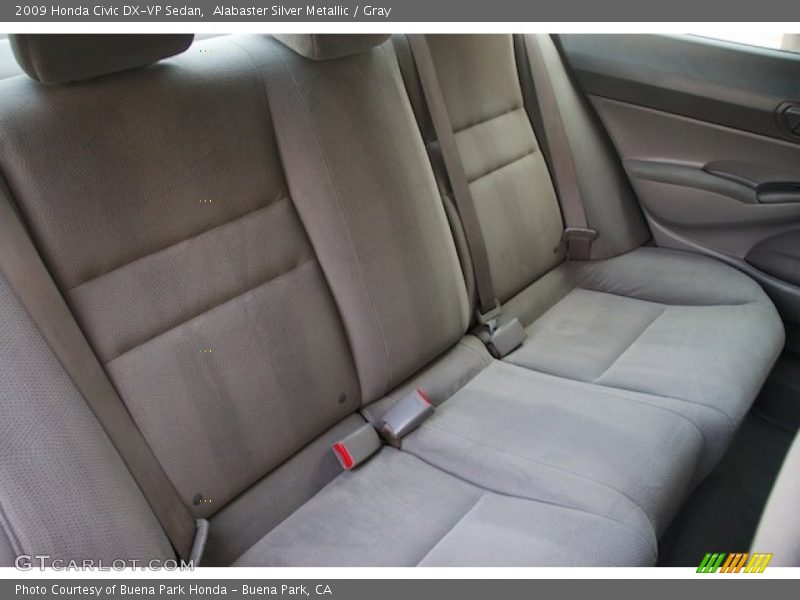 Alabaster Silver Metallic / Gray 2009 Honda Civic DX-VP Sedan