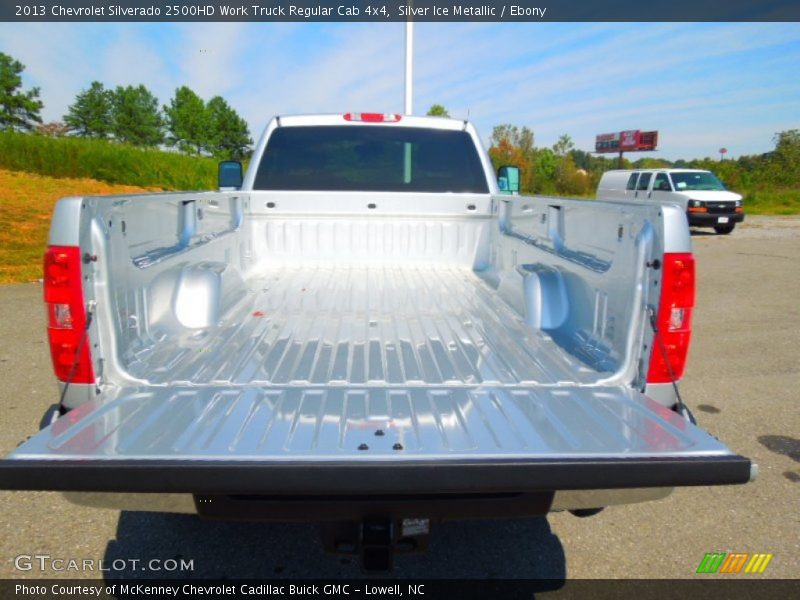 Silver Ice Metallic / Ebony 2013 Chevrolet Silverado 2500HD Work Truck Regular Cab 4x4