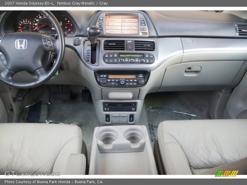 Nimbus Gray Metallic / Gray 2007 Honda Odyssey EX-L