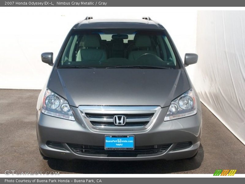 Nimbus Gray Metallic / Gray 2007 Honda Odyssey EX-L