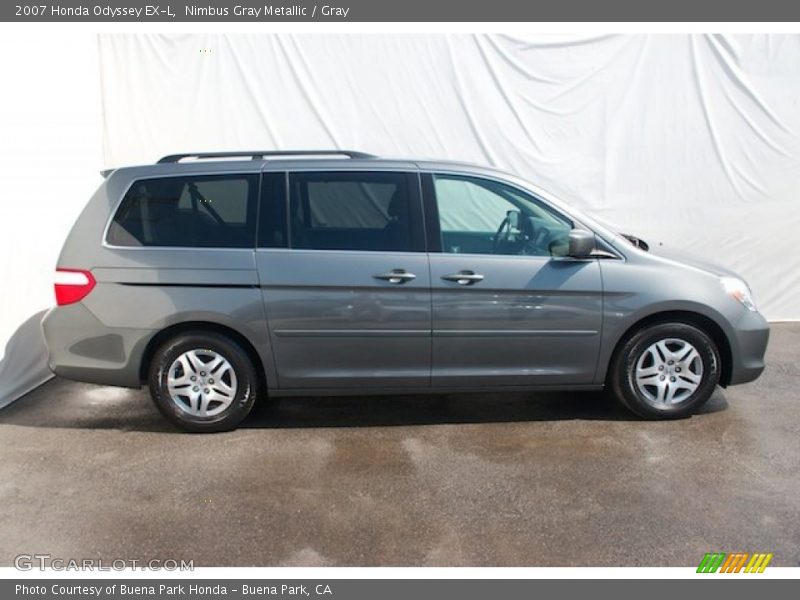 Nimbus Gray Metallic / Gray 2007 Honda Odyssey EX-L