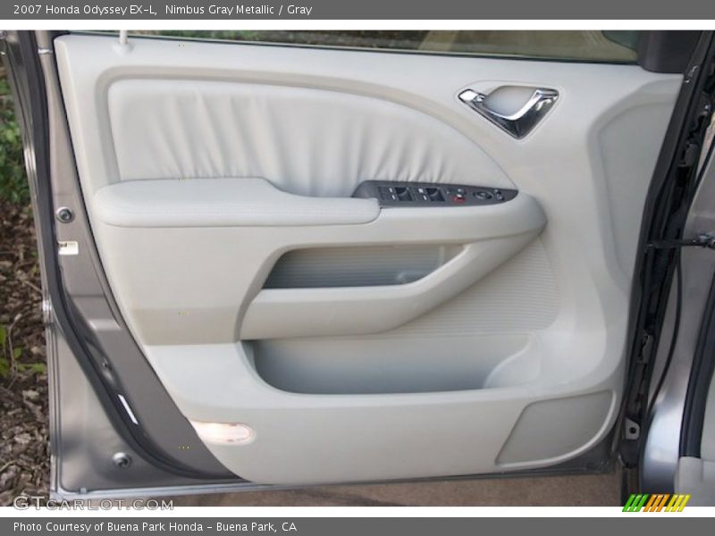 Nimbus Gray Metallic / Gray 2007 Honda Odyssey EX-L