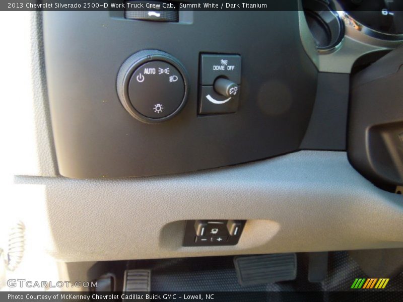 Summit White / Dark Titanium 2013 Chevrolet Silverado 2500HD Work Truck Crew Cab