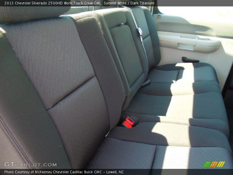 Summit White / Dark Titanium 2013 Chevrolet Silverado 2500HD Work Truck Crew Cab