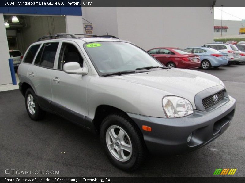 Pewter / Gray 2004 Hyundai Santa Fe GLS 4WD