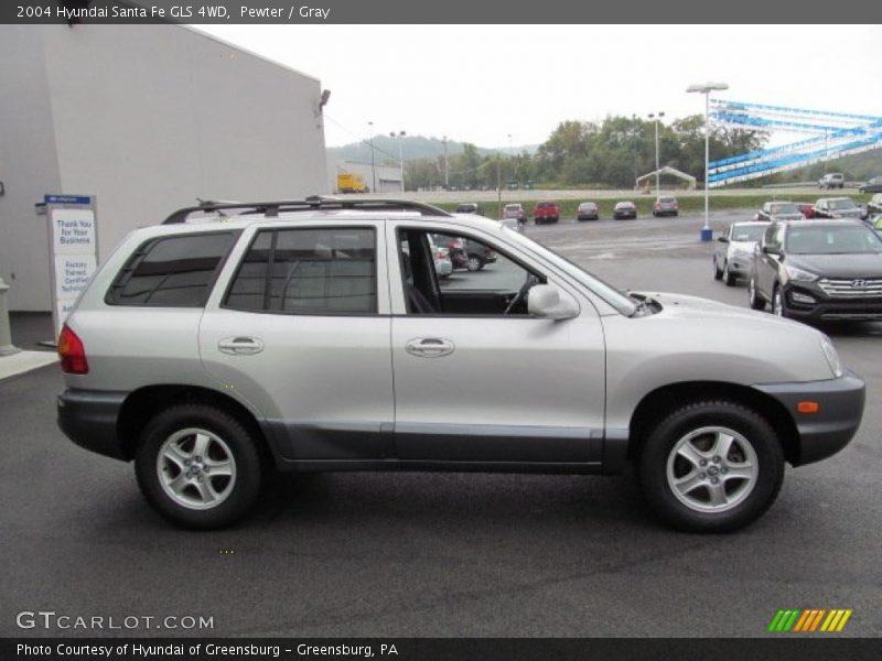Pewter / Gray 2004 Hyundai Santa Fe GLS 4WD