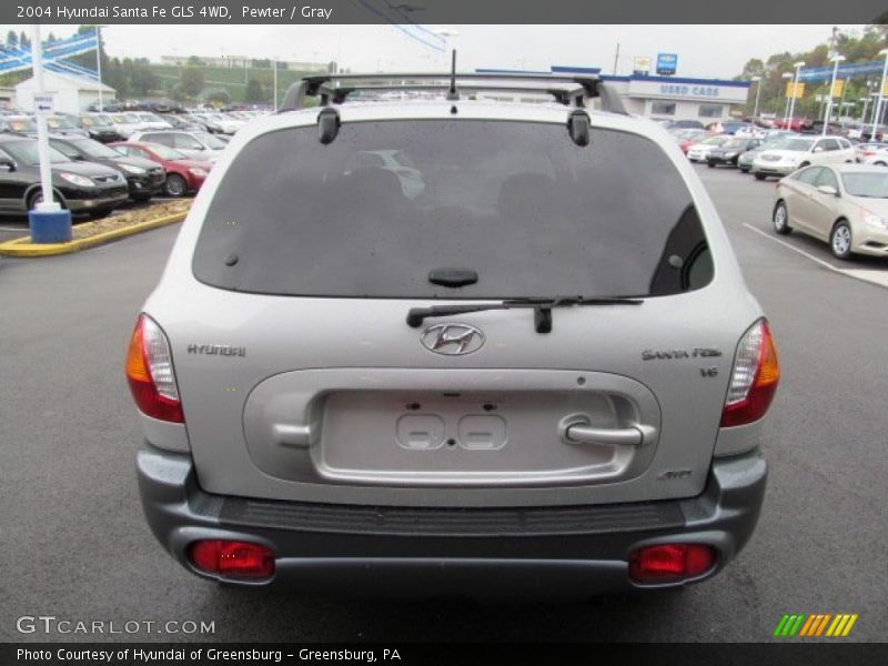 Pewter / Gray 2004 Hyundai Santa Fe GLS 4WD