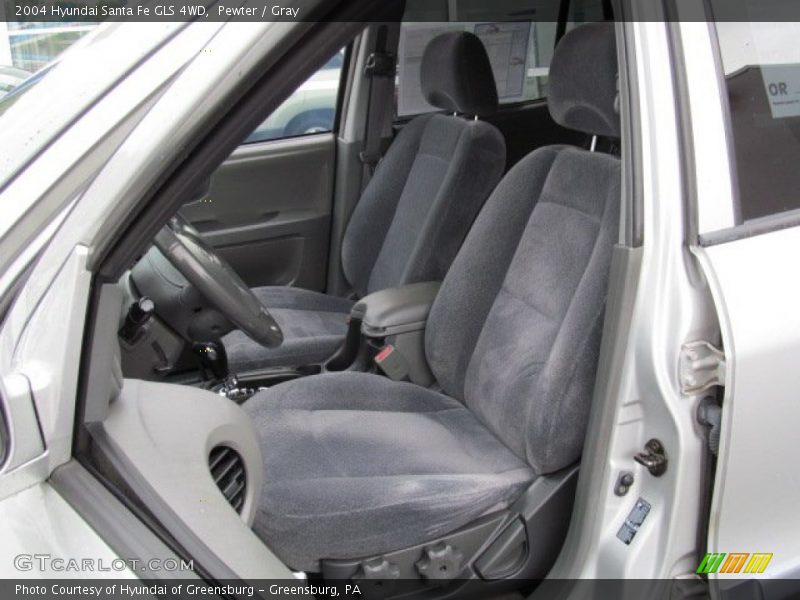 Pewter / Gray 2004 Hyundai Santa Fe GLS 4WD