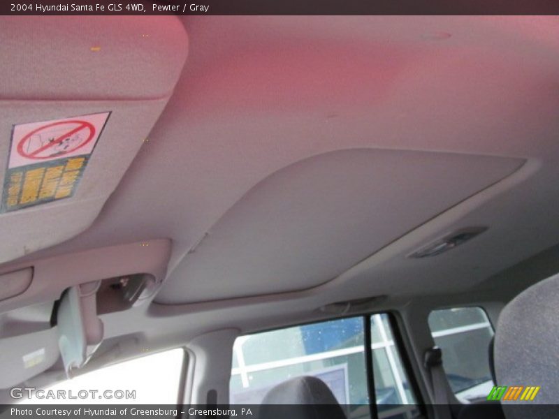 Pewter / Gray 2004 Hyundai Santa Fe GLS 4WD