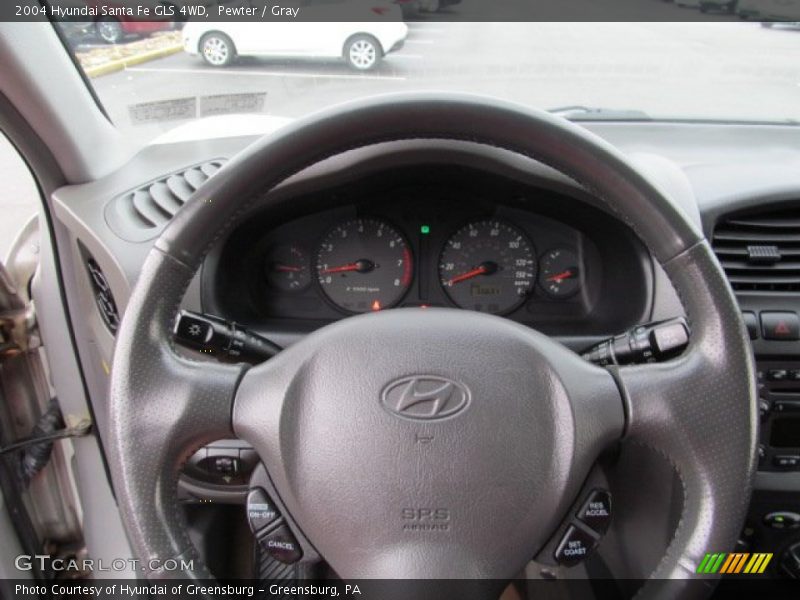 Pewter / Gray 2004 Hyundai Santa Fe GLS 4WD