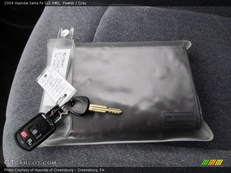 Pewter / Gray 2004 Hyundai Santa Fe GLS 4WD