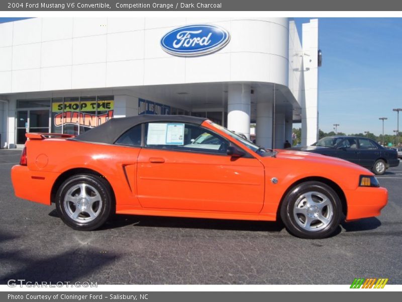  2004 Mustang V6 Convertible Competition Orange
